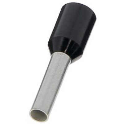 BIZ Adereindhuls 1.5 mm2 Zwart (100 st.)