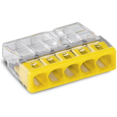 WAGO Lasklem 5-voudig massief (100 stuks)