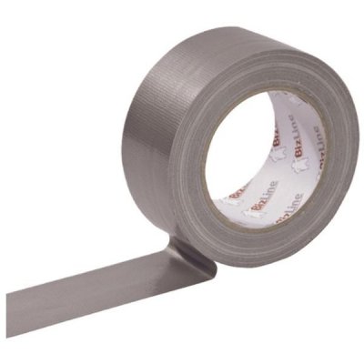 BIZ Rubber Duct tape 50 mm grijs (25 m)