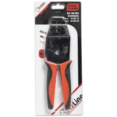 BIZ Krimptang kabelschoen + adereindhuls 0.5 - 6 mm2