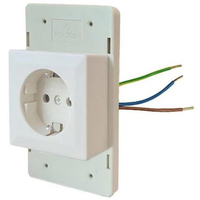 POWER WCD 1-voudig deksel lasdoos