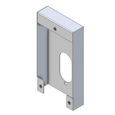 Rexel Adapter / montageplaat met achteraansluiting t.b.v. Peblar Home / Business
