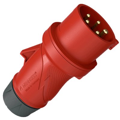 Mennekes CEE stekker 400V rood