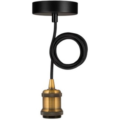 BAILEY Oslo hanglamp pendant E27 antiek goud